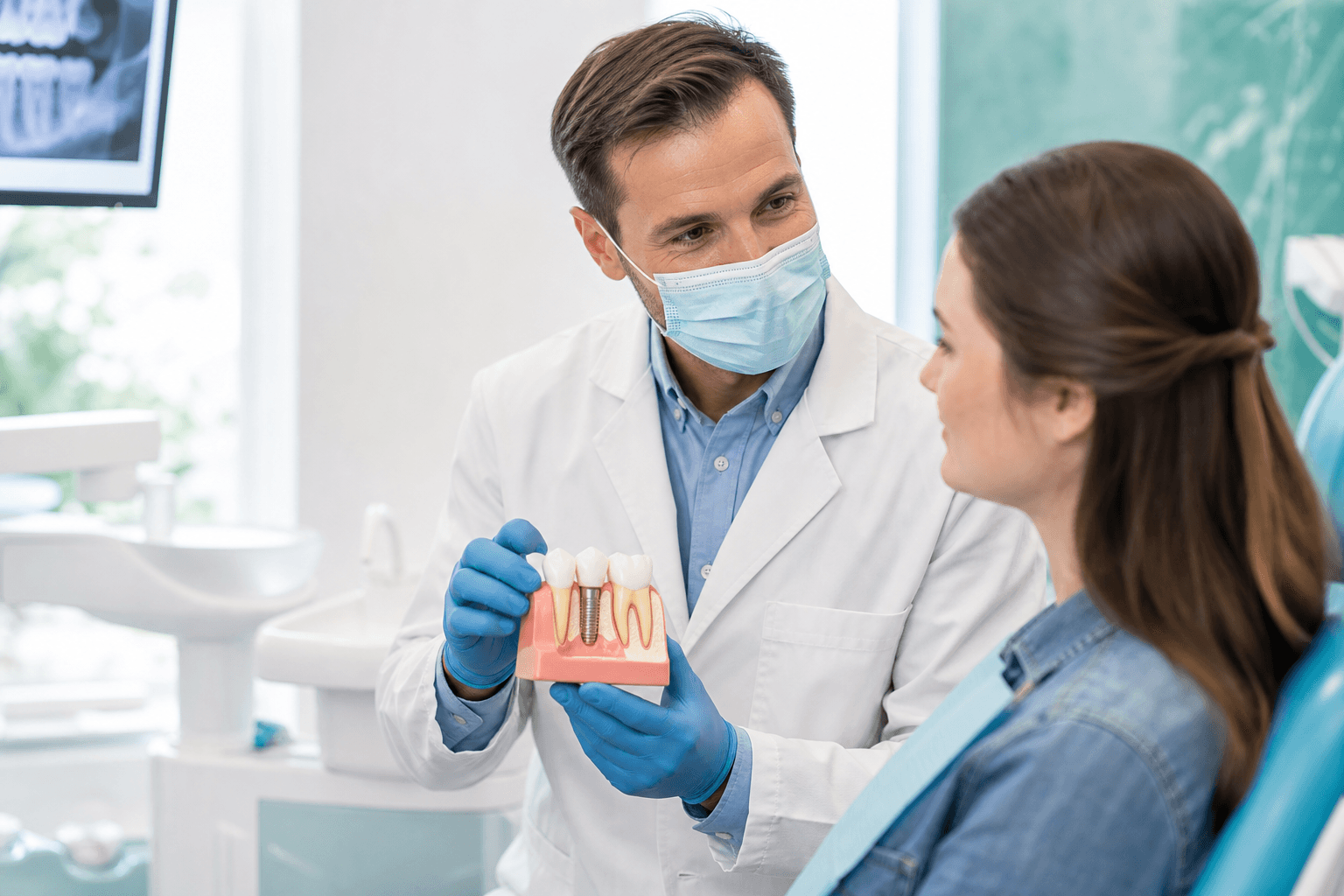 Consulenza implantologica in studio Dental Clinique